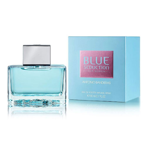 UP-ANTB-101 Antonio Banderas Blue Seduction For 2.7 para Mujer Eau de Toilette Spray - Imagen 1