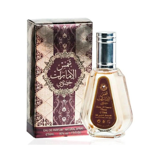 UP-ARDZ-85 Ard Al Zaafaran Shams Al Emarat Khususis Unisex para Unisex 50 ml Eau de Parfum Spray - Imagen 1