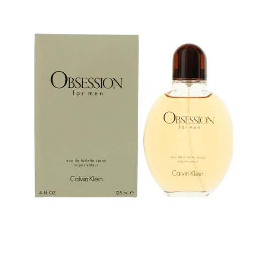 UP-CALK-135 Calvin Klein Obsession ( New Upc) para Hombre 4.0 oz Eau de Toilette Spray - Imagen 1