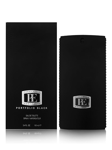 UP-PERE-123 Perry Ellis Portfolio Black para Hombre 100 ml Eau de Toilette - Imagen 1