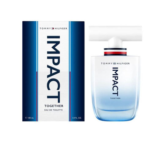 UP-TOMH-44 Tommy Hilfiger Impact Together para Hombre 100 ml Eau de Toilette Spray - Imagen 1