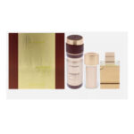 Set Al Haramain Amber Oud Gold Extreme Unisex ( 3 Pc ) / Extrait De / Body para Unisex 75 ml Parfum Spray