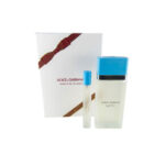 Set Dolce & Gabanna Light Blue ( 2 Pc ) / para Mujer 100 ml Eau de Toilette Spray