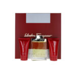 Set Salvatore Ferragamo-F ( 3Pc ) / Sg / A/S Balm para Hombre 100 ml Eau de Toilette Spray