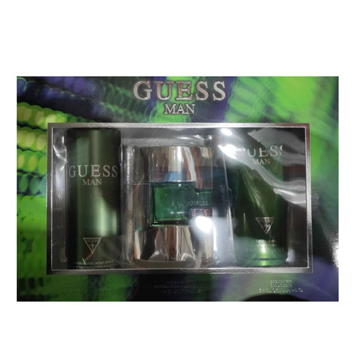 UPG-GUE-200 Set Guess ( 3 Pc ) / Sg / Bs para Hombre 75 ml Eau de Toilette Spray - Imagen 1