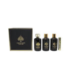 Set Jo Milano Game Of Ades Wildcard ( 4 Pc ) / Aromatic Body/ Body Cream / Refillable Atomizer para Unisex 100 ml Parfum Spray