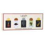 Set Lattafa Pride X ( 5 Pc ) Artisan Ethnique/ Natural Oud / Tharwah Silver / Eternal Oud / Shuyukh Gold para Unisex 0.67 oz