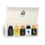 Set Lattafa Pride X ( 5 Pc )Affection / Tharwah Gold / Watch1505 / Breeze / Shaheen Gold para Unisex 0.67 oz