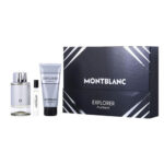 Set Montblanc Explo Platinum ( 3 Pc ) / Sg / para Hombre 100 ml Eau de Parfum Spray