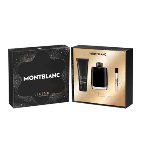 UPG-MONB-94 Set Mont Blanc Legend ( 3 Pc ) Mini Sg S2 2023 para Hombre 100 ml Eau de Parfum Spray - Imagen 1