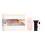 Set Narciso Rodriguez For Her ( 3 Pc )  Bl  para Unisex 100 ml Eau de Parfum Spray