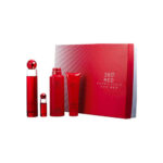 Set Perry Ellis 360 Red (4 Pc ) / Deo / Sg / Mini para Hombre 100 ml Eau de Toilette Spray